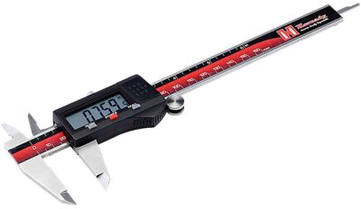 Hornady Digital Caliper, UL4200 Compliant, Black/Red