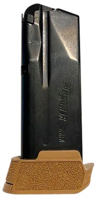 SIG Sauer 12 Round 9mm Luger Magazine for Sig P365/P365XL/P365X, Extended, Coyote Brown, Steel