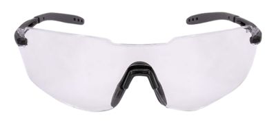Radians Adult Oblivion Shooting Glasses, Clear/Black