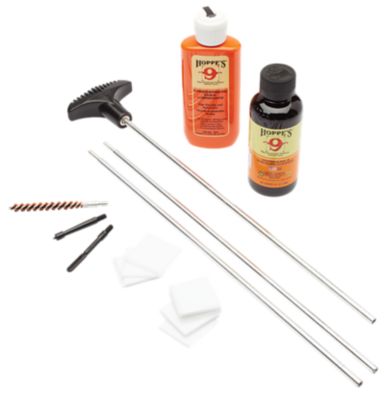 Hoppe's Rifle Cleaning Kit for .30/.32/8mm/7.62mm Rifles, Clam Package