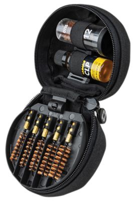 Otis Tactical Cleaning System for Multi-Caliber/12 Gauge Shotguns/Pistols/Rifles, Black, Compact Soft Pack Case