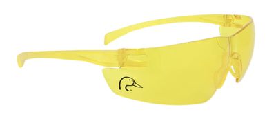 Radians Adult Frameless Shooting Glasses, Amber
