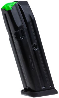MEC-GAR 10 Round 9mm Luger Magazine for Glock 17, Black