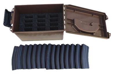 MTM Tactical Mag Can for AR-Platform, 5.56x45mm NATO, Flat Dark Earth, Polymer