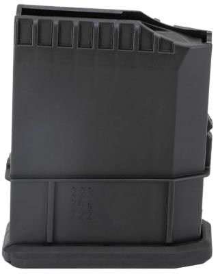 Howa 5 Round 223 Rem/222 Rem/204 Ruger Magazine for Howa 1500 Mini Action, Black, Polymer