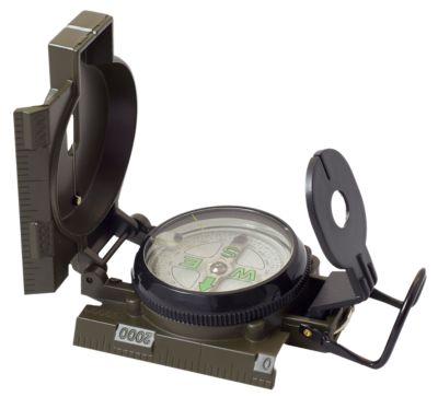 Humvee Accessories Military Compass, OD Green