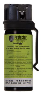 Sabre Protector Dog Attack Deterrent Spray with Belt Clip, 15 ft. Range, 1.80 oz.