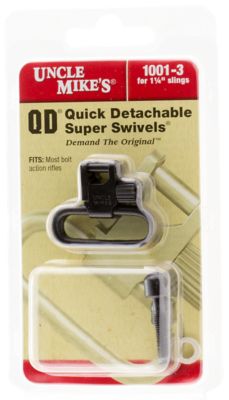 Uncle Mike's Super Swivel, 1.25 in., Blued, Steel, Quick Detach
