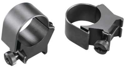 Weaver Mounts Detachable Top Mount Rings, 30mm Tube, High, Weaver, Matte Black, Aluminum