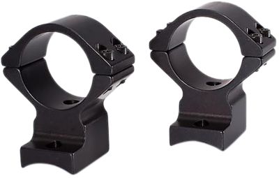 Talley Scope Mount/Ring Combo for Fierce Rival/Edge/Reaper, 1 in. Tube, Medium, Black Anodized, Aluminum