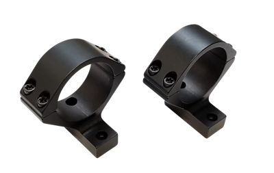 Talley Scope Mount/Ring Combo for Browning A-Bolt 3, 30mm Tube, Medium, 0 MOA, Short/Long Action, Black, Aluminum