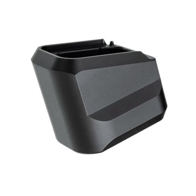 Tyrant CNC Magazine Extension for H&K VP9/VP40/VP30, 5 Round Capacity, Black, Aluminum
