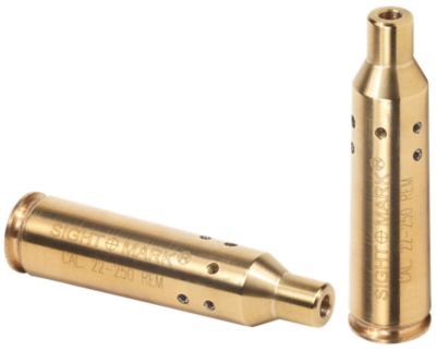 Sightmark Red Laser Boresight for 22-250 Rem/6.5 Creedmoor, Brass, Includes Battery Pack & Carrying Case
