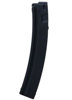 KCI USA INC 30 Round 9mm Luger Magazine for H&K MP5, Black, Steel Platform