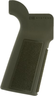 B5 Systems Type 23 P-Grip for AR-Platform, OD Green, Polymer, Aggressive Textured