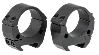Talley Modern Sporting Rings, 30mm Tube, Low, 0 MOA, Picatinny Rail, Black Anodized, Aluminum