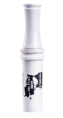Haydels Plastic Open Blue and Snow Goose Call, White