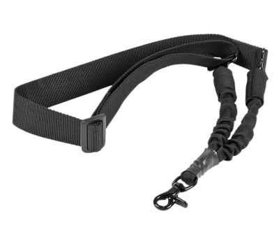 NCStar Single-Point Nylon Adjustable Bungee Sling, 44 to 60 in., Black