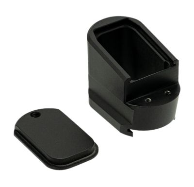 Shield Arms Magazine Extension for Shield Arms M&P 2.0, 5 Round Capacity, Black Anodized, Aluminum