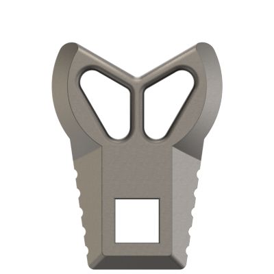 Real Avid/Revo Master-Fit 3-Prong Flash Hider Wrench for AR-Platform, Titanium/Stainless Steel