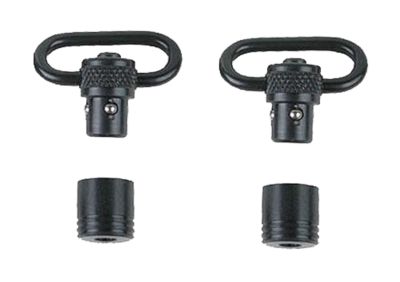 Uncle Mike's Super Swivel, 1 in., Quick Detach, 100, Push Button, Detachable, Blued