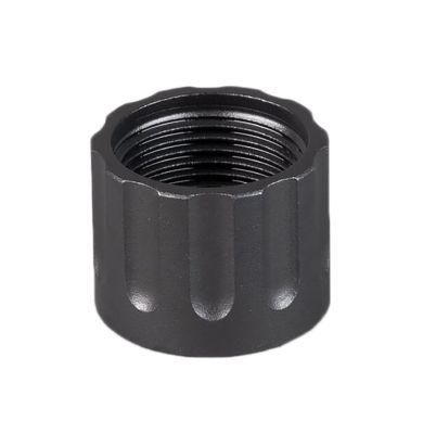 SilencerCo Delta Thread Protector, 1/2 in. x 28 Thread, Black Oxide, Stainless Steel