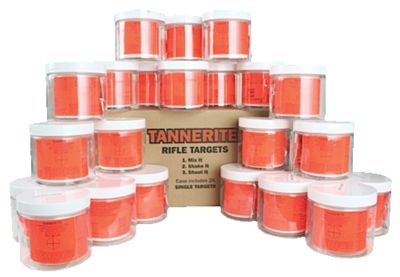 Tannerite Entry Level Impact Enhancement Exploding Centerfire Rifle Targets, 0.5 lb., White Vapor, 24 Targets