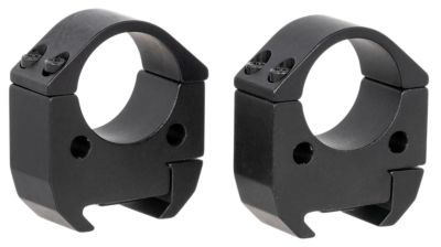 Talley Modern Sporting Rings, 1 in. Tube, High, 0 MOA, Picatinny Rail, Black Anodized, Aluminum