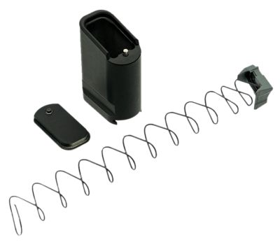 Shield Arms Magazine Extension for Shield Arms S15 Magazines, Extended, 10 Round Capacity, Black Anodized, Aluminum