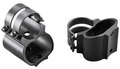 Weaver Mounts See-Thru Scope Mount/Ring Combo for Remington 7400/7600, 1 in. Tube, Black, Aluminum