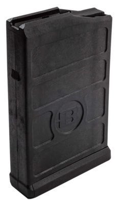 Bergara Rifles 10 Round 17 HMR/22 WMR AICS Magazine for Bergara BMR 22 WMR/17 HMR, Black, Polymer