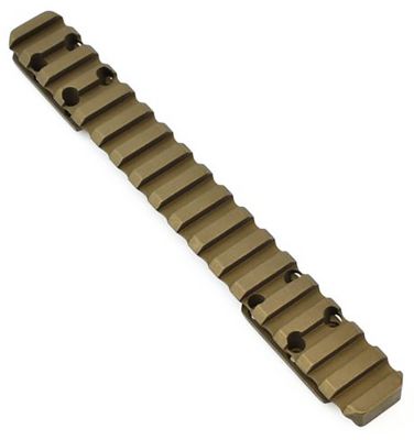 Talley Picatinny Rail for Browning X-Bolt Hell's Canyon, 0 MOA, Long Action, Burnt Bronze