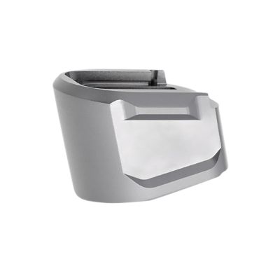 Tyrant CNC Magazine Extension for Springfield Echelon, 9mm, 5 Round Capacity, Gray, Aluminum