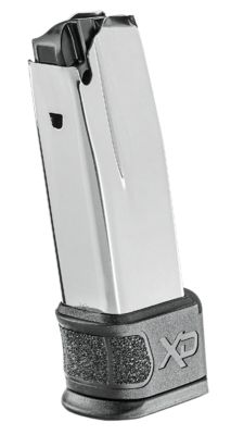 Springfield Armory 10 Round 9mm Luger Magazine for Springfield XD Mod2, Stainless Steel