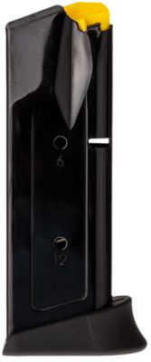 Taurus 12 Round 9mm Luger Magazine for Taurus G2C, Black, Metal