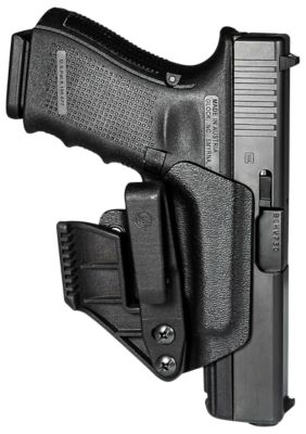 Mission First Tactical Minimalist IWB Holster for Glock 19/22/26/33, Ambidextrous, Black, Polymer