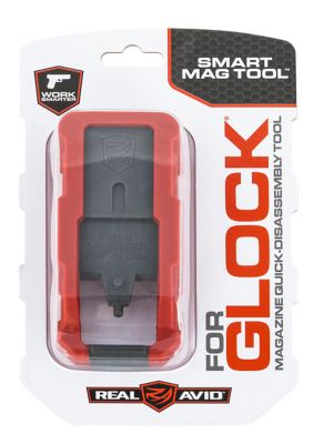 Real Avid/Revo Smart Mag Tool for Glock, Gray/Red, Plastic