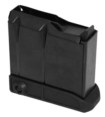 Tikka T3 5 Round 6.5 Creedmoor/308 Win/260 Rem Magazine for Tikka T3 Compact Tactical, Black, Polymer