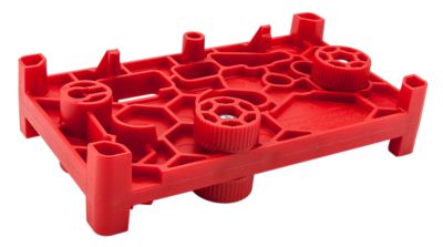 Apex Tactical Armorer's Block for Pistols, Red, Polymer