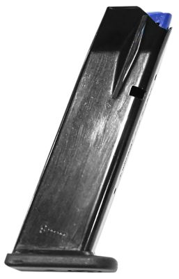 EAA 17 Round 9mm Luger Magazine for Girsan MC28SA/MC9, Black, Steel