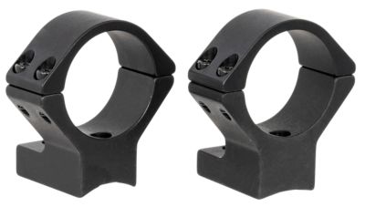 Talley Scope Mount/Ring Combo for Winchester XPR, 30mm Tube, Medium, 0 MOA, Black, Aluminum
