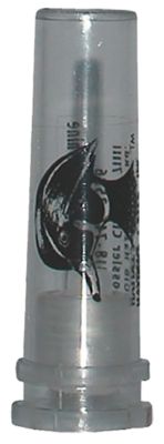 Haydels Wood Duck Plastic Whine Open Duck Call, Clear