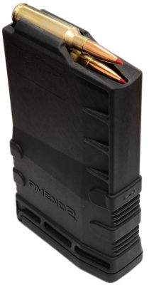 Amend2 Mod3 12 Round 308 Win/7.62x51mm AICS Magazine, Black, Polymer