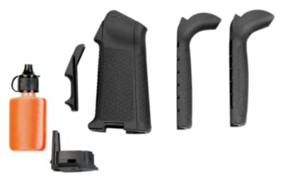 Magpul MIAD Type 2 Gen 1.1 Grip Kit for AR-Platform, Polymer, Aggressive Textured, Black