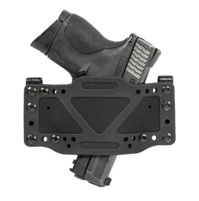 Limbsaver CrossTech IWB/OWB Holster with Strap for Most Handguns, Ambidextrous, Black, Polymer