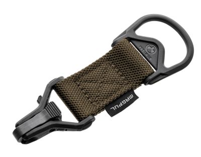 Magpul MS1/MS3 Sling Adapter for AR-15/M4/M16, Steel, Coyote Melonite Finish, Polymer Hardware, Nylon 1.25 in. Webbing