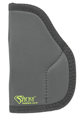 Sticky Holsters LG-1S Holster for 1911 3-4 in., Ambidextrous, Black/Green, Latex Free Rubber