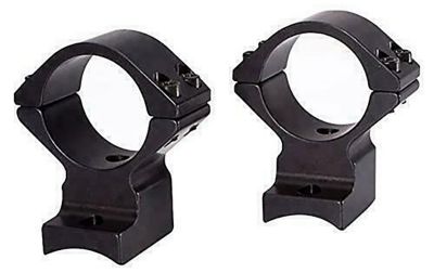 Talley Scope Mount/Ring Combo for Kimber 84M, 30mm Tube, Medium, 0 MOA, Short Action, Black Anodized, Aluminum