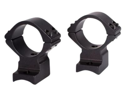 Talley Scope Mount/Ring Combo for Browning BLR/BAR/BPR, 30mm Tube, Medium, 0 MOA, Black Anodized, Aluminum