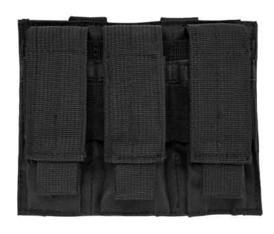 NCStar Triple Mag Pouch, Black, Nylon